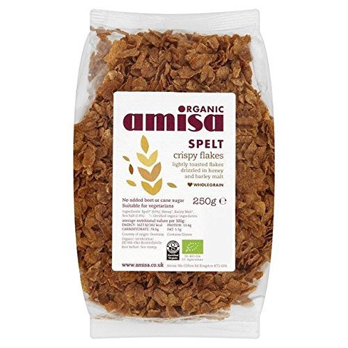 Amisa Organic Crispy Spelt Flakes 250 g