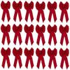 Holiday Trims Red Christmas Bow Bow view 1