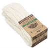AndeanSun Warm Therapeutic Crew Alpaca Socks Unisex, Ivory - Medium view 3