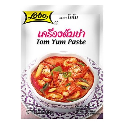 6Pcs Thai soup LOBO TUM YUM PASTE 30 G.