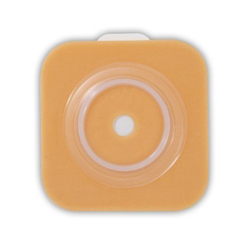 Convatec 125263 - Sur-Fit Natura Stomahesive Flexible 4'' x 4'' Wafer Tan, 1.5'', 10/bx by ConvaTec