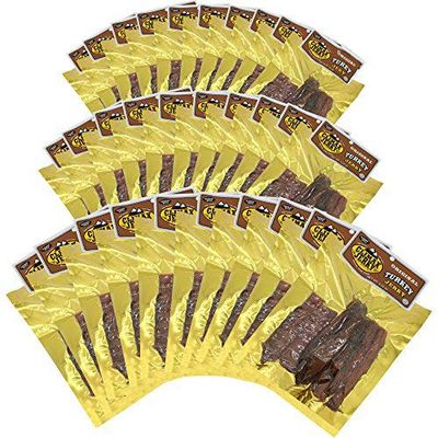 Climax Jerky BEST All Natural 3.25 OZ. Smoked Turkey Jerky Tender and Juicy - No Preservatives - High Protein - Low Carbs (Smoked Turkey, Smoked Turkey 30 Pack)