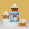 Miss Jones Baking Organic Buttercream Frosting, Perfect for Icing and Decorating, Vegan-Friendly: Vanilla (Pack of 3) view 3