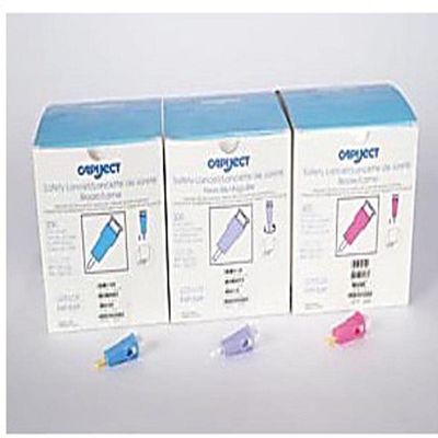 Terumo Medical TER 200104 CAPIJECT Medical Lancet Needle, 23G x 2.25mm, Orange (Pack of 200)