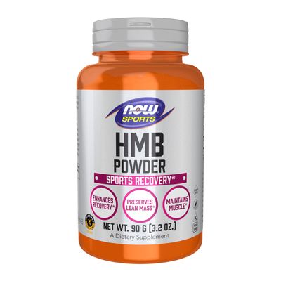 NOW Foods Sports Nutrition, HMB (-Hydroxy -Methylbutyrate)Powder, Sports Recovery*, 90 Grams