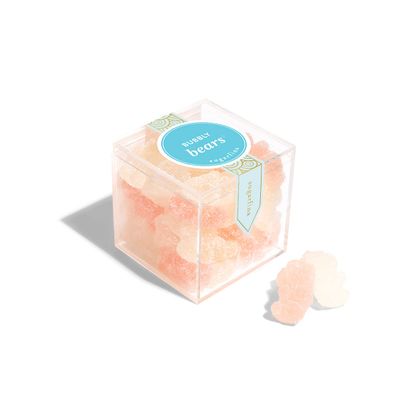 Sugarfina Bubbly Bears Small Candy Cube, Champagne Gummy Bears, 3.0 oz, 1 Count
