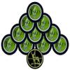 Jake's Mint Chew Spearmint 10 Cans with DC Crafts Nation Skin Can Cover - Deer view 1