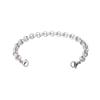 Divoti Ridged Rolo Stainless Steel Interchangeable Medical Alert Replacement Bracelet for Women -5.5" view 1
