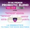 Probiotics 50 Billion CFU per Serving - 10 Strains + Prebiotics - Digestive Health, Gut & Immune Support - Supports Occasional Constipation, Gas & Bloating for Women & Men Shelf Stable - 120 Capsules view 3