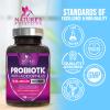 Probiotics 50 Billion CFU per Serving - 10 Strains + Prebiotics - Digestive Health, Gut & Immune Support - Supports Occasional Constipation, Gas & Bloating for Women & Men Shelf Stable - 120 Capsules view 4
