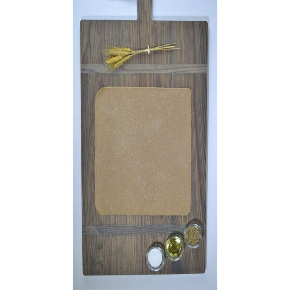 Ultra Thin Crust Square Par Baked Whole Wheat Blend Flatbread, 12 x 12 inch -- 40 per case.