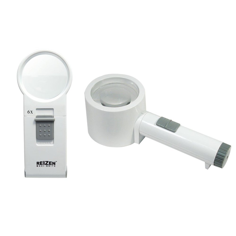 6X Handheld and Stand Magnifier Combo Kit