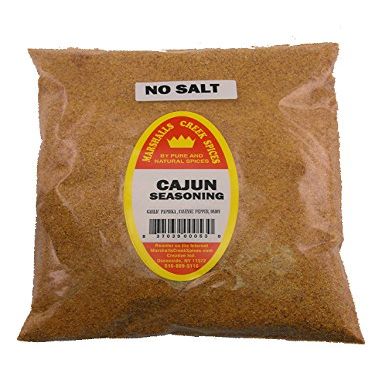 Marshalls Creek Spices (3 pack) CAJUN SEASONING NO SALT REFILL