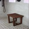 AquaTeak The Original 18" Grate Teak Shower Bench & AquaTeak Premium Teak Oil view 4