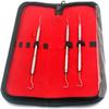 AA PRO Professional Stainless Steel Dental Tool Dentist Teeth Clean Hygiene Explorer Probe Hook Pick Teeth Care A+ Quality view 1