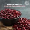 Pride Of India - Indian Whole Dark Kidney Beans - Protein & Fiber Rich Rajma, 1.5 Pound Jar view 2