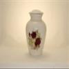 Roses Urn- Cremation Urn or Keepsake for Ashes - Hand Made Pottery (Small 57 Cubic Inches) view 3