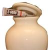 Roses Urn- Cremation Urn or Keepsake for Ashes - Hand Made Pottery (Small 57 Cubic Inches) view 4