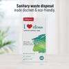 Sirona Sanitary Disposable Bags - 45 Bags for Discreet Disposal of Tampons, Condoms, Sanitary Pads, Panty Liner and Personal Hygiene Waste view 2