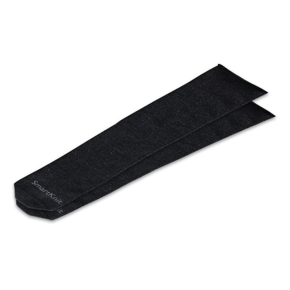 SMARTKNIT Adult AFO Interface Seamless Sensitivity Socks (Charcoal, Regular)