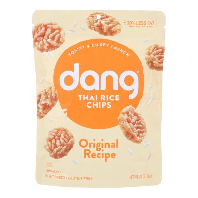 Dang Coconut Crunch Sticky Rice Chips, 3.50 Ounce - 12 per case.