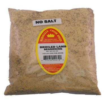 Marshalls Creek Spices (3 pack) BROILED LAMB SEASONING NO SALT REFILL