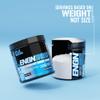 EVL Ultimate Pre Workout Powder - Thermogenic Fat Burn Support Preworkout Powder Drink for Lasting Energy Focus and Stamina - ENGN Shred Intense Creatine Free Preworkout Drink Mix - Blue Raz view 3