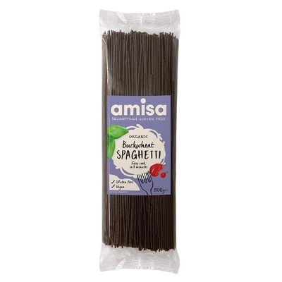 AMISA ORGANICS Organic Buckwheat Spaghetti, 500 GR