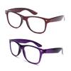 2 Pairs Deluxe Reading Glasses - Comfortable Stylish Simple Readers view 1