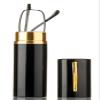 2 Packs Pocket Readers Ultra Compact Spring Temple Reading Glasses w/Portable Pocket Clip Aluminum Case Black +1.75 view 3