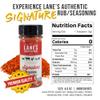 Lane's Signature BBQ Seasoning Rub, 4.6 oz - All-Purpose BBQ Rub for Smoking, Grilling & Cooking - All Natural, Gluten Free, Sugar-Free Meat Spice for Beef, Chicken, Pork - Made in USA view 2