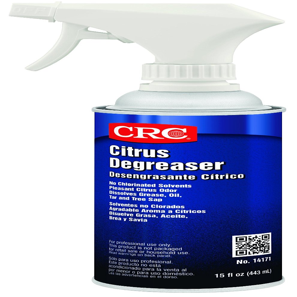 CRC Citrus Degreaser, 16 Fl Oz, (Pack of 12), 14171CS