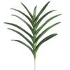 21" Hand-Wrapped Silk Vanda Orchid Leaf Plant Stem -Green (Pack of 6) view 1