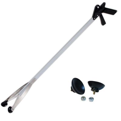 40" EZ Reacher with Pair of Replacement Rubber Gripper Cups (Bundle, 2 Items)