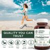 Natural Nutra Chelated Iron Supplement for Men and Women, Nails Health, Helps Enhance Iron Level, Promotes Optimal Absorption, Skin Health, Improves Hair Growth, Gluten Free, 90 Tablets view 4
