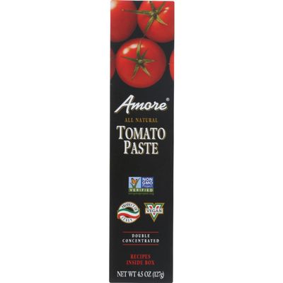 Amore Tomato Paste - Tube - 4.5 oz - case of 12