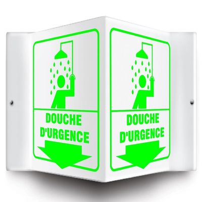ACCUFORM French Projection Sign: Douche (FRPSP710)