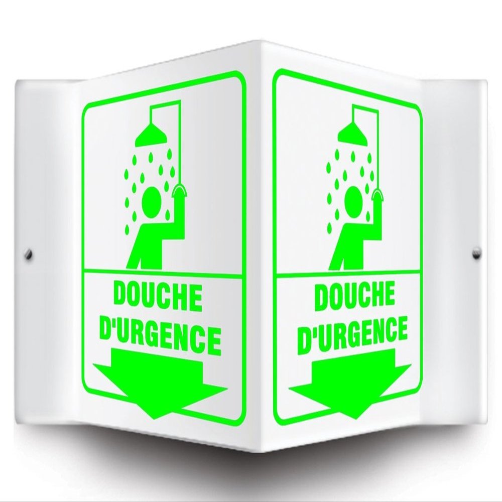 ACCUFORM French Projection Sign: Douche (FRPSP710)