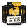 Chicken Bone Broth Soup by Kettle and Fire, Pack of 6, Keto Diet, Paleo Friendly, Whole 30 Approved, Gluten Free, with Collagen, 10g of protein, 16.9 Ounce (Pack of 6) view 1