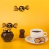 Arcor Bon O Bon with Chocolate and Coffee Flavor Filling and Wafer - Pack of 18 270g Authentic Mexican Candy with Free Kinder Bar view 3