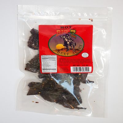 Big Z Jerky Hot Beef Jerky