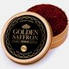 Golden Saffron, Finest Pure Premium All Red Saffron Threads, Grade A+ Super Negin, Non-GMO Verified. For Tea, Paella, Rice, Desserts, Golden Milk and Risotto (75.0 Grams) view 1