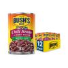 BUSH'S BEST 16 oz Canned Kidney Mild Chili Beans, Source of Plant Based Protein and Fiber, Low Fat, Gluten Free, (Pack of 12) view 1