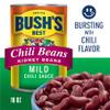 BUSH'S BEST 16 oz Canned Kidney Mild Chili Beans, Source of Plant Based Protein and Fiber, Low Fat, Gluten Free, (Pack of 12) view 4