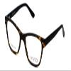 Calabria Viv 867 Cat Eye Reading Glasses +0.75 Black Beige Tortoise Women Chic Reader Fashion Trendy Ladies Eyeglass w/Case view 1