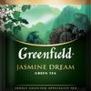 Greenfield Jasmine Dream Green Tea Collection Finely Selected Speciality Tea 100 Double Chamber Teabags With Tags in Foil Sachets view 2