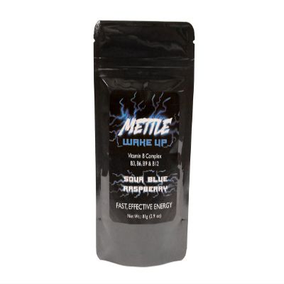 Energy Drink Powder - 75 Servings | Sugar Free | 200mg Caffeine - Mettle Energy Drink Mix (Sour Blue Raspberry)