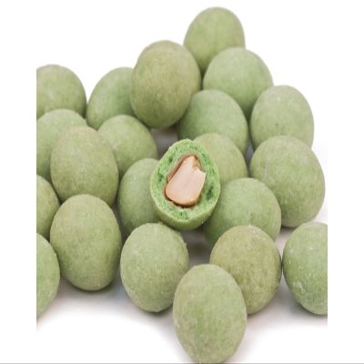 YANKEETRADERS Brand Spicy Wasabi Coated Peanuts - 1 POUND