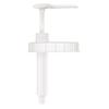 Bon Vital' Pump for 1/2 Gallon Jar, One-Hand Lotion Dispenser for Thick Massage Creams and Balms, Fits Mason Jar Pump Lids, Durable Plastic, Reusable and Easy to Clean, White view 1
