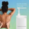 Bon Vital' Pump for 1/2 Gallon Jar, One-Hand Lotion Dispenser for Thick Massage Creams and Balms, Fits Mason Jar Pump Lids, Durable Plastic, Reusable and Easy to Clean, White view 4